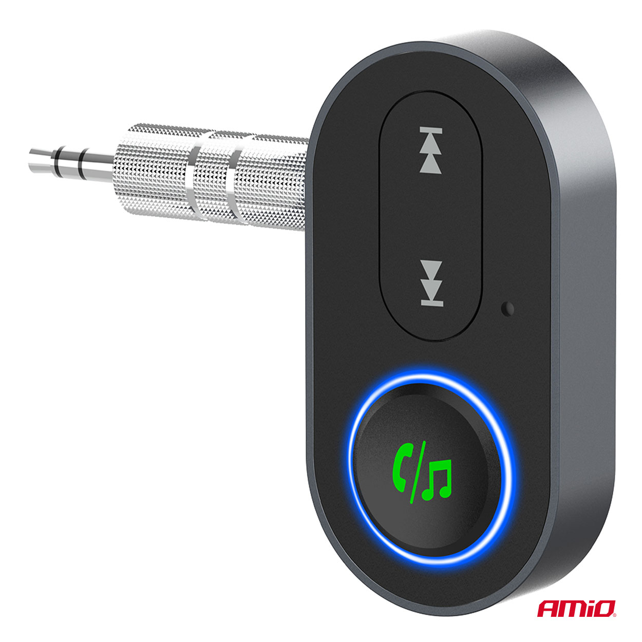 Εικόνα 4 από 10 — Amio – Bluetooth Δέκτης (Receiver) για Ασύρματη Μετάδοση Ήχου με υποδοχή Mini Jack 3.5mm για Αυτοκίνητα και Ηχοσυστήματα – 1 τεμ. (04658/AM)