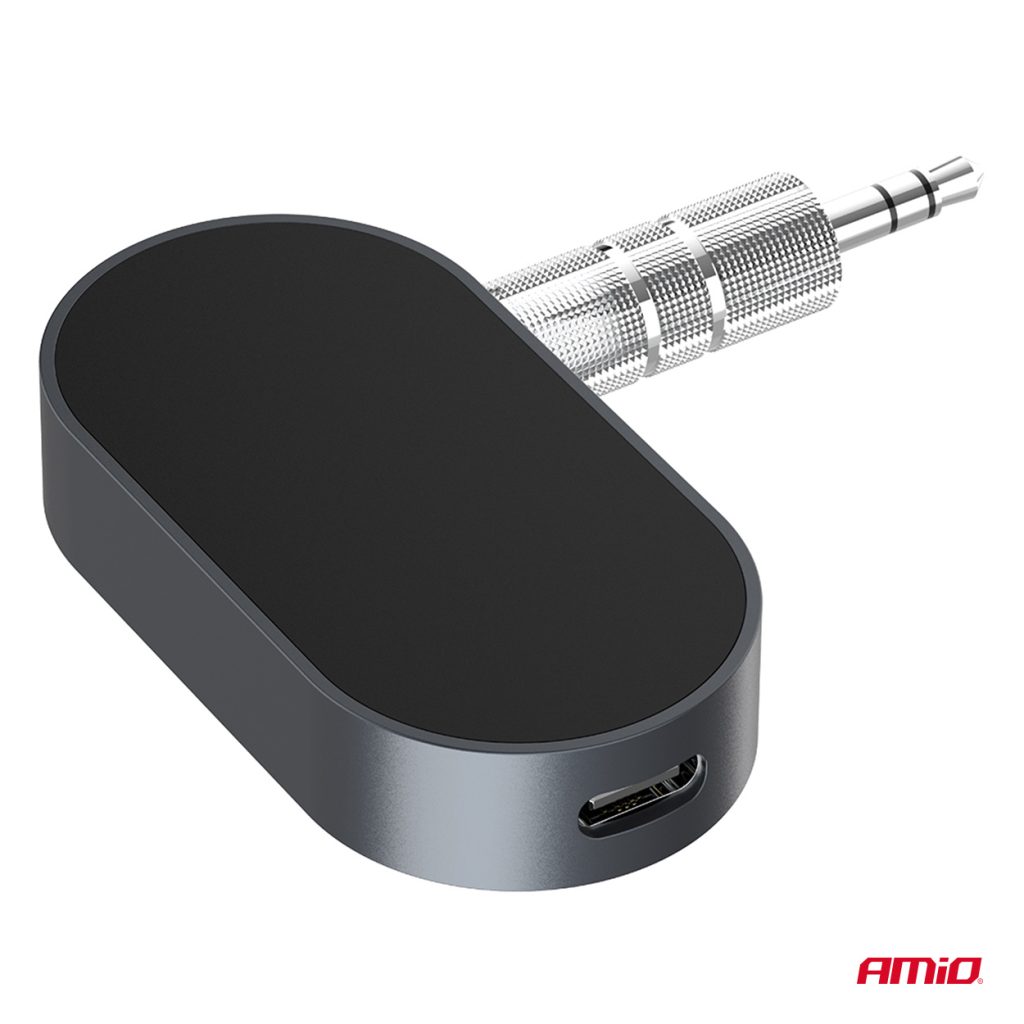 Εικόνα 9 από 10 — Amio – Bluetooth Δέκτης (Receiver) για Ασύρματη Μετάδοση Ήχου με υποδοχή Mini Jack 3.5mm για Αυτοκίνητα και Ηχοσυστήματα – 1 τεμ. (04658/AM)