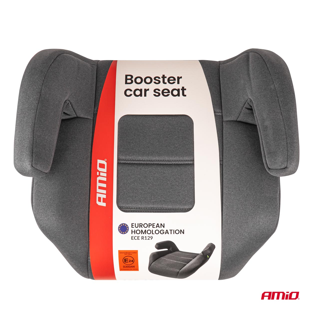 Εικόνα 5 από 5 — Amio – Παιδικό Κάθισμα Αυτοκινήτου Booster τύπου Safe I-SIZE κατάλληλο για ύψος 125-150cm ECE R129 γκρι για Επιβατικά Αυτοκίνητα – 1 τεμ. (04661/AM)