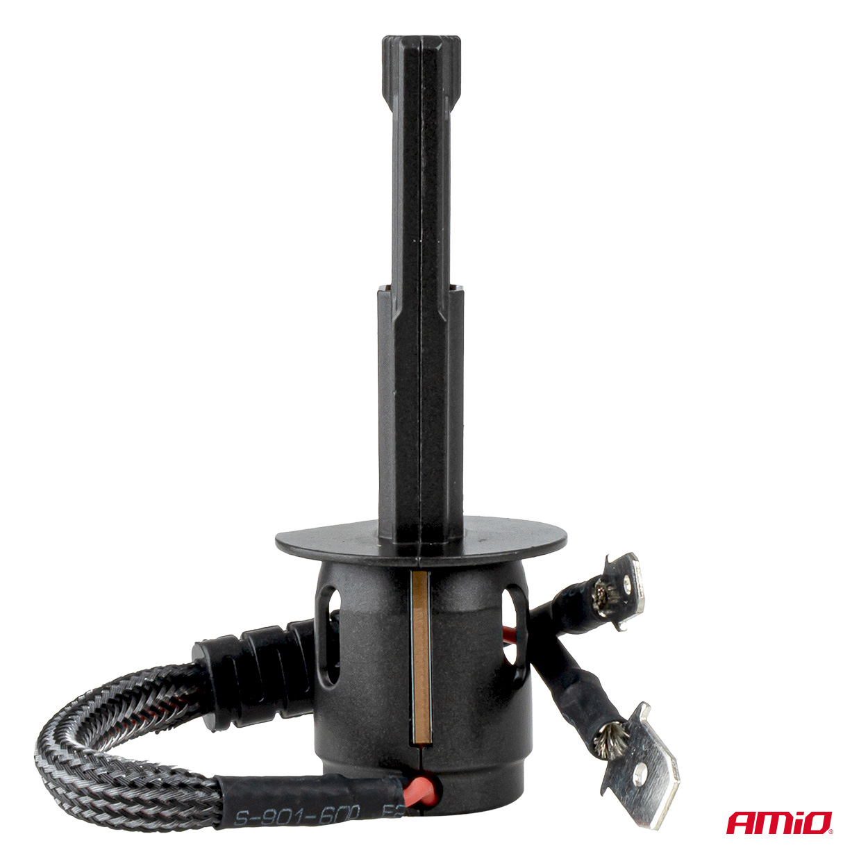 Εικόνα 3 από 9 — Amio – Λαμπτήρες LED F25 PRO Black Edition H1 68W 12-24V Full CAN Bus με Φωτεινότητα 7646lm σε Ψυχρό Λευκό 6000K για Επιβατικά Αυτοκίνητα & Φορτηγά – Σετ 2 τεμ. (04717/AM)