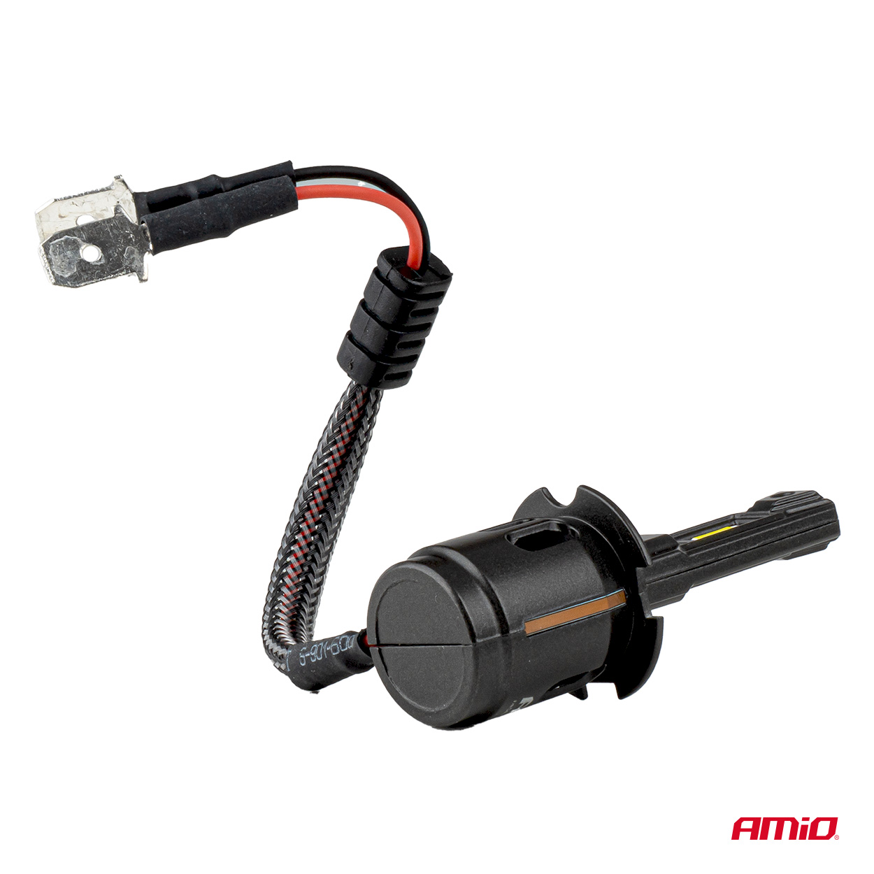 Εικόνα 4 από 10 — Amio – Λαμπτήρες LED F25 PRO Black Edition H3 68W 12-24V Full CAN Bus με Φωτεινότητα 7646lm σε Ψυχρό Λευκό 6000K για Επιβατικά Αυτοκίνητα & Φορτηγά – Σετ 2 τεμ. (04718/AM)