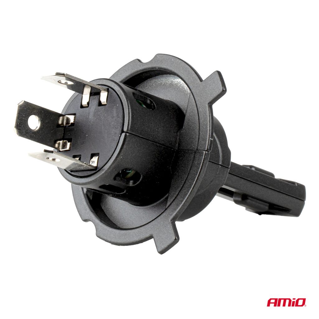 Εικόνα 4 από 9 — Amio – Λαμπτήρες LED F25 PRO Black Edition H4/H19 70W 12-24V Full CAN Bus με Φωτεινότητα 8000lm σε Ψυχρό Λευκό 6000K για Επιβατικά Αυτοκίνητα & Φορτηγά – Σετ 2 τεμ. (04719/AM)