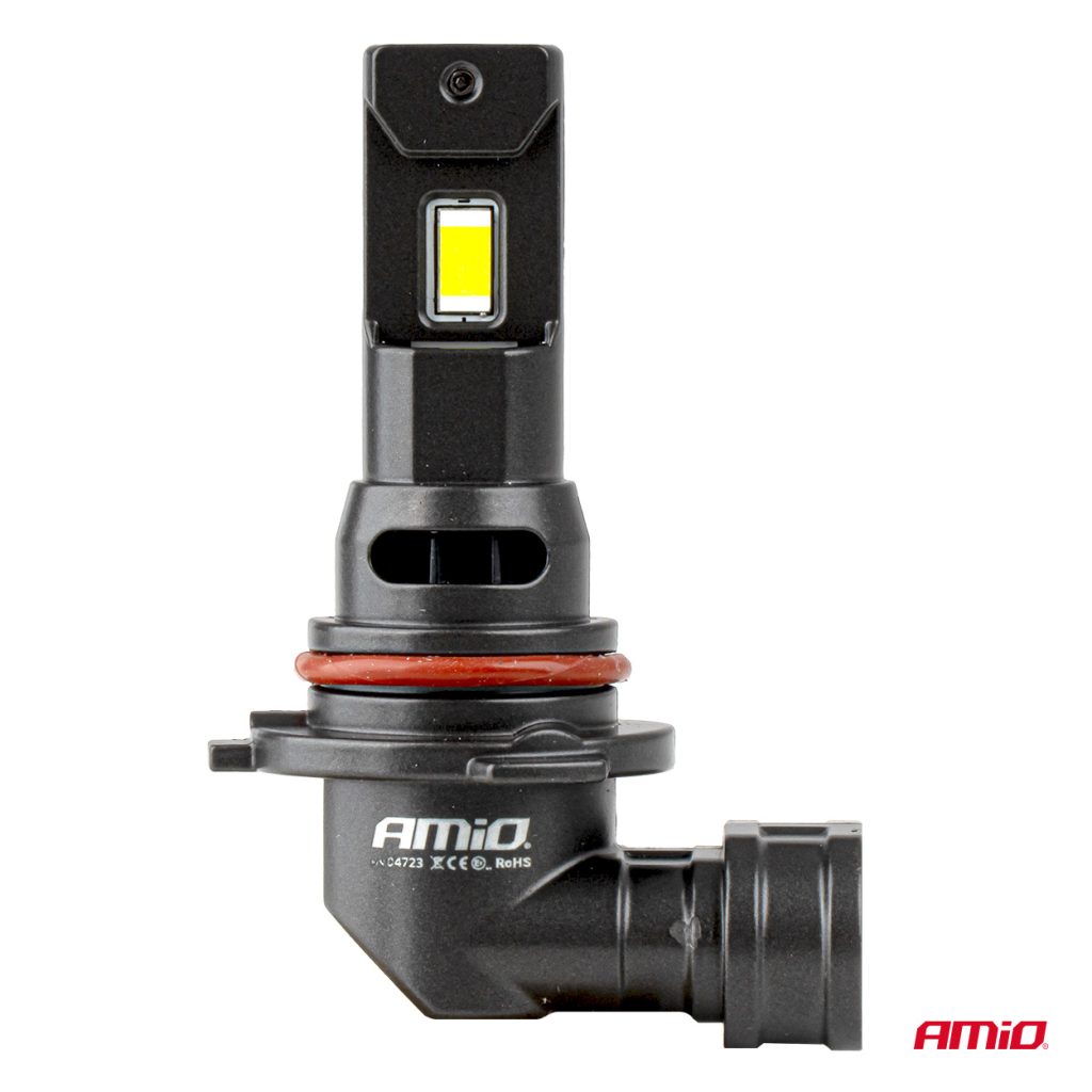 Εικόνα 2 από 9 — Amio – Λαμπτήρες LED F25 PRO Black Edition HB4 (9006) 68W 12-24V Full CAN Bus με Φωτεινότητα 7646lm σε Ψυχρό Λευκό 6000K για Επιβατικά Αυτοκίνητα & Φορτηγά – Σετ 2 τεμ. (04723/AM)