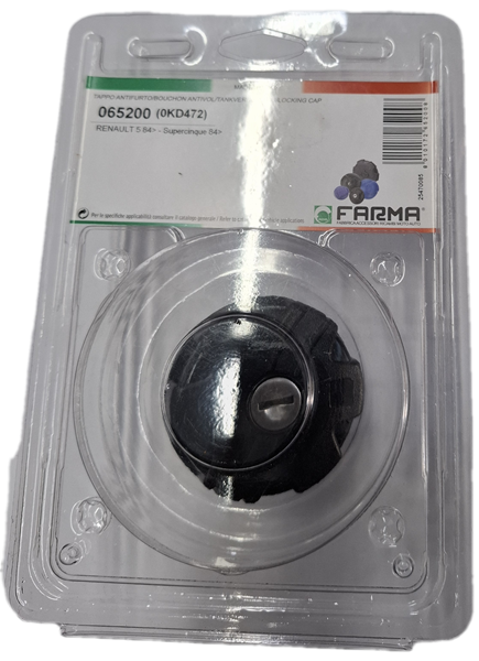 Εικόνα 3 από 3 — Farma – Τάπα βενζίνης με κλειδί για Renault 5 (R5) > 1984 – 1 τεμ. (065200/FA)