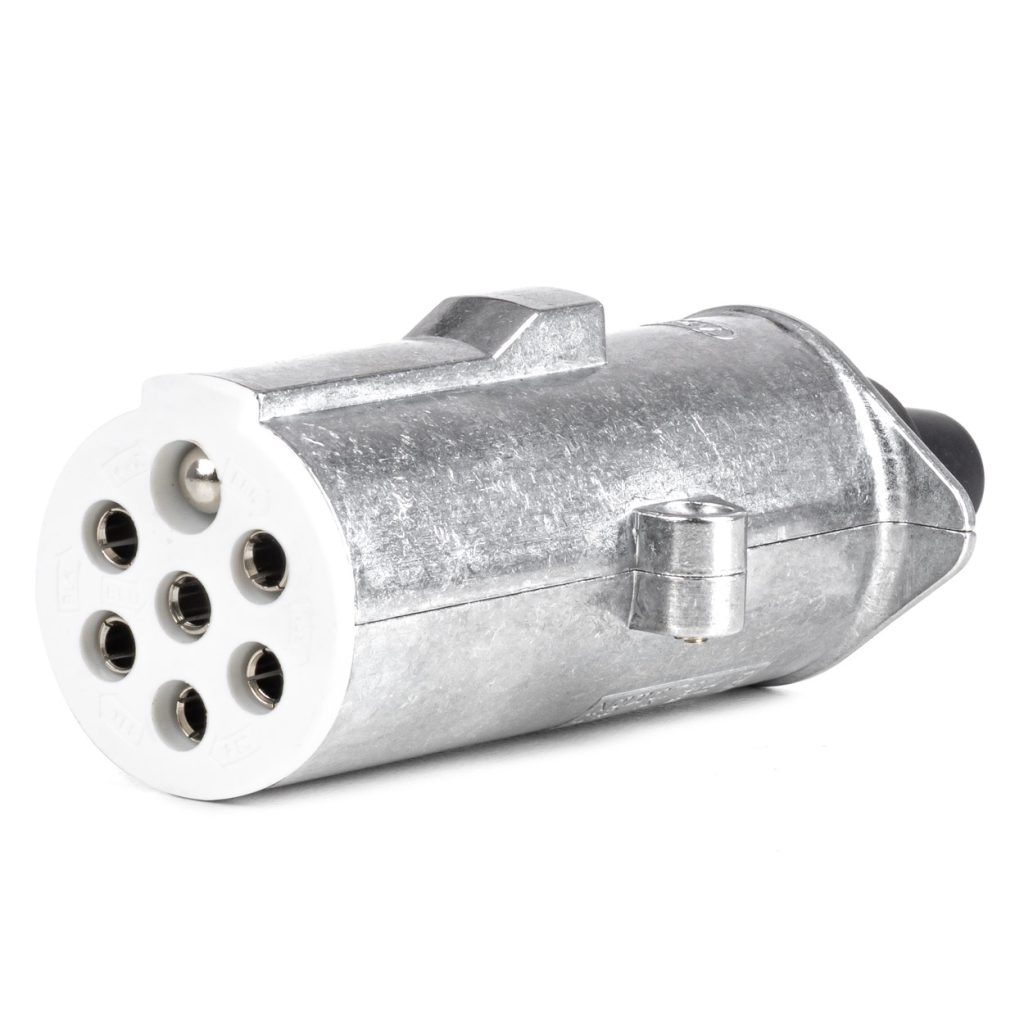 Εικόνα 1 από 5 — Amio – Πρίζα Κοτσαδόρου 24V 7PIN Type S Αλουμινίου Heavy Duty για Ασφαλή Σύνδεση & Καθημερινή Χρήση – 1 Τεμ. (04791/AM)