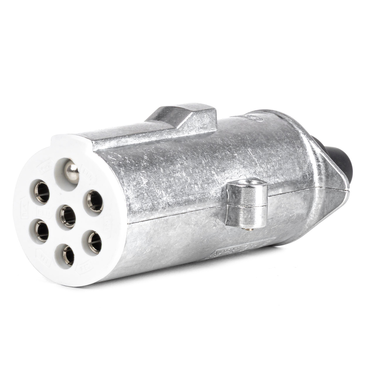 Εικόνα 1 από 5 — Amio – Πρίζα Κοτσαδόρου 24V 7PIN Type S Αλουμινίου Heavy Duty για Ασφαλή Σύνδεση & Καθημερινή Χρήση – 1 Τεμ. (04791/AM)
