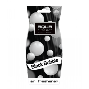 Aqua - ΑΡΩΜΑΤΙΚΟ ΑΥΤΟΚΙΝΗΤΟΥ ΚΡΕΜΑΣΤΟ ΜΕ ΑΡΩΜΑ BLACK BUBBLE DROP AQUA - 1 TEM. (10-1006/AQ)