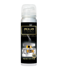 Aqua - ΑΡΩΜΑΤΙΚΟ ΑΥΤΟΚΙΝΗΤΟΥ ΣΕ ΣΠΡΕΙ (SPRAY) ΜΕ ΑΡΩΜΑ ABER PREMIUM GOLD SERIES 75ml AQUA - 1 TEM. (10-890/AQ)