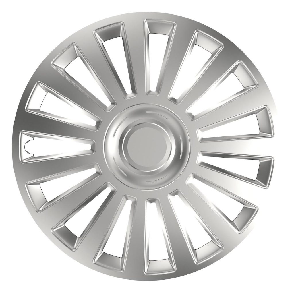 Εικόνα 1 από 1 — Amio – ΤΑΣΙΑ 16″ HUBCAP LUXURY ΑΣΗΜΙ – 4 ΤΕΜ. (4595/AM)