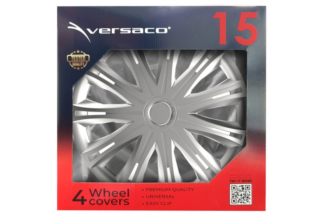 Εικόνα 2 από 2 — Amio – ΤΑΣΙΑ 15″ HUBCAP SPARK ΑΣΗΜΙ – – ΣΕΤ 4ΤΕΜ ΣΕ KOYTI (1204/AM)