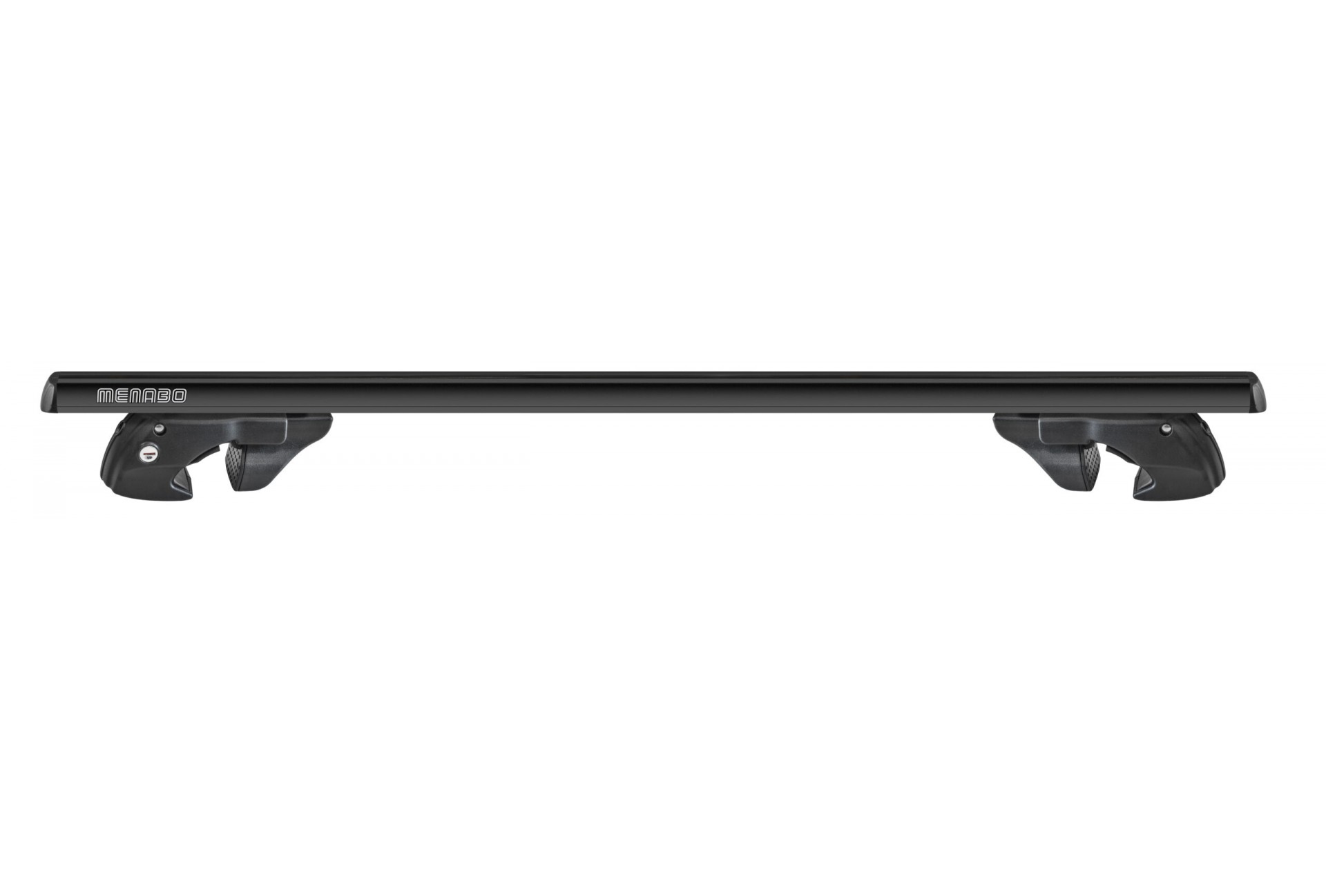 Εικόνα 3 από 7 — MENABO ΜΠΑΡΕΣ ΟΡΟΦΗΣ ΑΛΟΥΜΙΝΙΟΥ SHERMAN BLACK 120 cm ΣΕ ΜΑΥΡΟ ΧΡΩΜΑ ΓΙΑ Buick Terranza 5 doors 2005>2007 ΜΕ RAISED RAILS (Παράλληλες Μπάρες με Κενό) – 2 ΤΕΜ. (12280/MB)