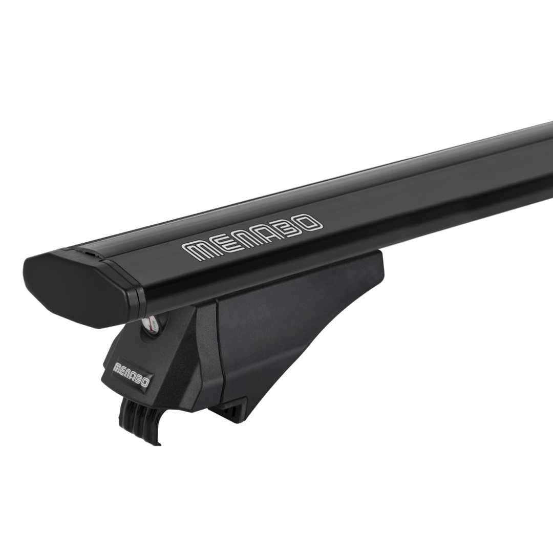 Εικόνα 2 από 3 — ΜΠΑΡΕΣ ΟΡΟΦΗΣ ΑΛΟΥΜΙΝΙΟΥ LEOPARD XL BLACK 135 cm ΣΕ ΜΑΥΡΟ ΧΡΩΜΑ ΓΙΑ ΟΡΟΦΗ ΜΕ FLUSH ΚΑΙ RAISED RAILS MENABO – 2 ΤΕΜ.