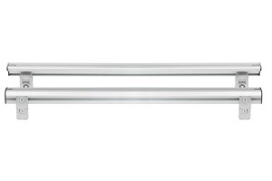 ΒΑΣΕΙΣ ΣΤΗΡΙΞΗΣ ΑΛΟΥΜΙΝΙΟΥ TBR FIXING PROFILE KIT M 116,6 cm ΣΕ ΑΣΗΜΙ ΧΡΩΜΑ ΜΕ ΥΠΟΔΟΧΕΣ T-SYSTEM ΓΙΑ ΜΠΑΡΕΣ TBR ΚΑΡΟΤΣΑΣ ΣΕ PICKUP ΚΑΙ ΑΓΡΟΤΙΚΑ ΟΧΗΜΑΤΑ MENABO - 2 ΤΕΜ.