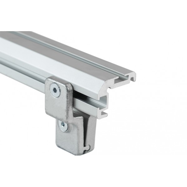Εικόνα 2 από 3 — ΒΑΣΕΙΣ ΣΤΗΡΙΞΗΣ ΑΛΟΥΜΙΝΙΟΥ TBR FIXING PROFILE KIT XL 146,6 cm ΣΕ ΑΣΗΜΙ ΧΡΩΜΑ ΜΕ ΥΠΟΔΟΧΕΣ T-SYSTEM ΓΙΑ ΜΠΑΡΕΣ TBR ΚΑΡΟΤΣΑΣ ΣΕ PICKUP ΚΑΙ ΑΓΡΟΤΙΚΑ ΟΧΗΜΑΤΑ MENABO – 2 ΤΕΜ.