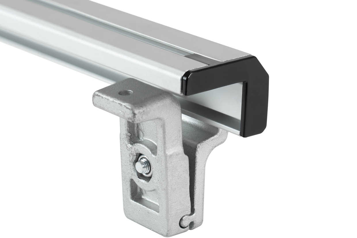 Εικόνα 3 από 4 — ΒΑΣΕΙΣ ΣΤΗΡΙΞΗΣ ΑΛΟΥΜΙΝΙΟΥ TBR FIXING PROFILE KIT M 116,6 cm ΣΕ ΑΣΗΜΙ ΧΡΩΜΑ ΜΕ ΥΠΟΔΟΧΕΣ T-SYSTEM ΓΙΑ ΜΠΑΡΕΣ TBR ΚΑΡΟΤΣΑΣ ΣΕ PICKUP ΚΑΙ ΑΓΡΟΤΙΚΑ ΟΧΗΜΑΤΑ MENABO – 2 ΤΕΜ.