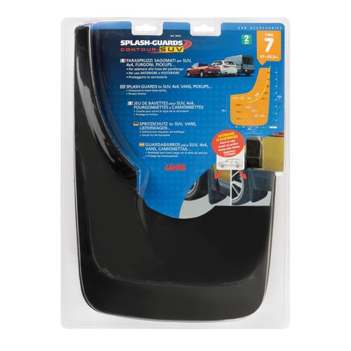 Εικόνα 3 από 4 — ΛΑΣΠΩΤΗΡΕΣ SPLASH-GUARDS CONTOUR SUV 29×42,5cm TYPE-7 2ΤΕΜ.