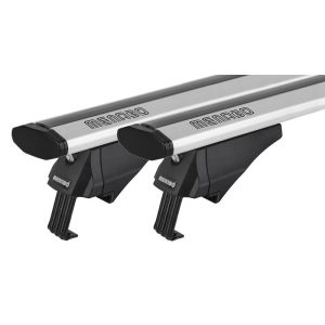 MENABO ΜΠΑΡΕΣ ΟΡΟΦΗΣ ΑΛΟΥΜΙΝΙΟΥ BLADE M SILVER 118 cm ΜΕ ΑΚΡΑ ALFA HIGH ΓΙΑ Citroen C4 Cactus 5 doors 2018>2020 ΜΕ FLUSH RAILS - 2 ΤΕΜ. (12920/MB)