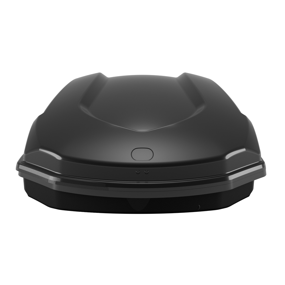 Εικόνα 4 από 10 — Menabo – Μπαγκαζιέρα Οροφής Satellite 600 Duo Black με T-track σε Μαύρο Γυαλιστερό Χρώμα από ABS Πλαστικό με Διαστάσεις 197,6×94,1×46,7 cm – 1 Τεμ. (14280/MB)