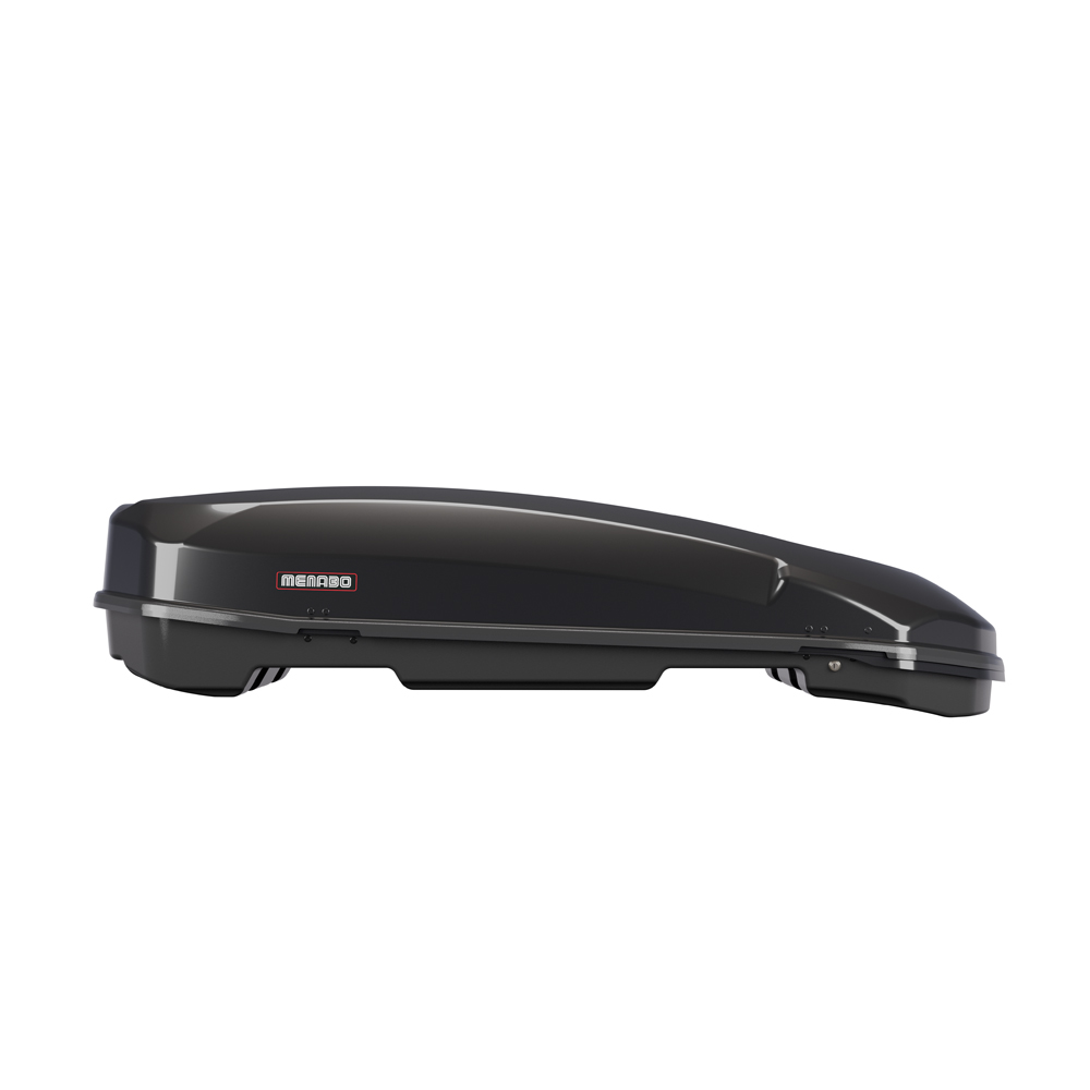 Εικόνα 6 από 10 — Menabo – Μπαγκαζιέρα Οροφής Satellite 600 Duo Black με T-track σε Μαύρο Γυαλιστερό Χρώμα από ABS Πλαστικό με Διαστάσεις 197,6×94,1×46,7 cm – 1 Τεμ. (14280/MB)