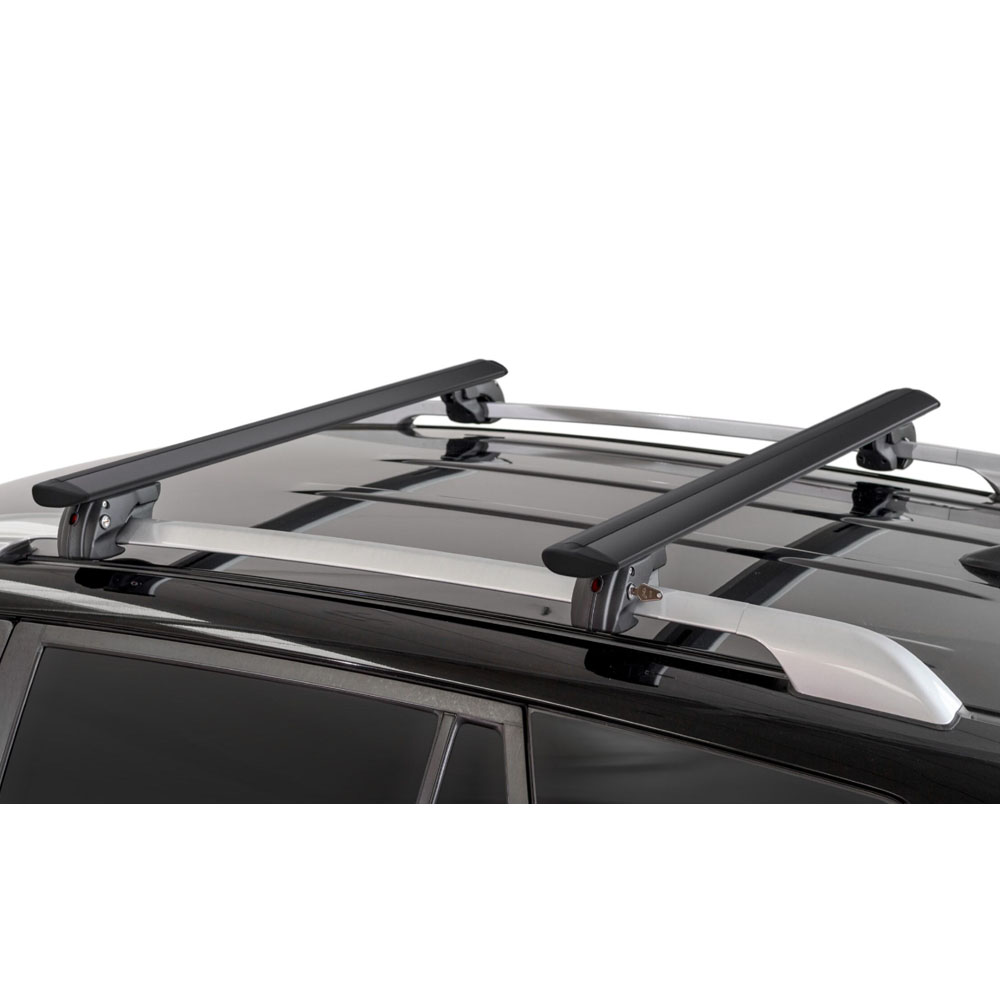 Εικόνα 2 από 4 — ΜΠΑΡΕΣ ΟΡΟΦΗΣ ΑΛΟΥΜΙΝΙΟΥ FENDER 118 cm ΣΕ ΜΑΥΡΟ ΧΡΩΜΑ ΓΙΑ ΟΡΟΦΗ ΜΕ STANDARD / RAISED RAILS MENABO – 2 ΤΕΜ.