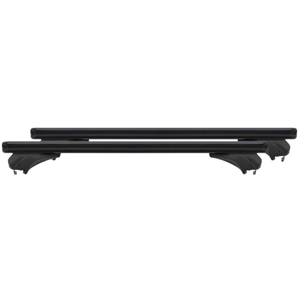 Εικόνα 1 από 6 — MENABO ΜΠΑΡΕΣ ΑΛΟΥΜΙΝΙΟΥ SONIC BLACK 120 cm ΣΕ ΜΑΥΡΟ ΧΡΩΜΑ ΓΙΑ Chery Kaiyi X3 5 doors 2022> ΜΕ FLUSH RAILS – 2 ΤΕΜ. (14680/MB)