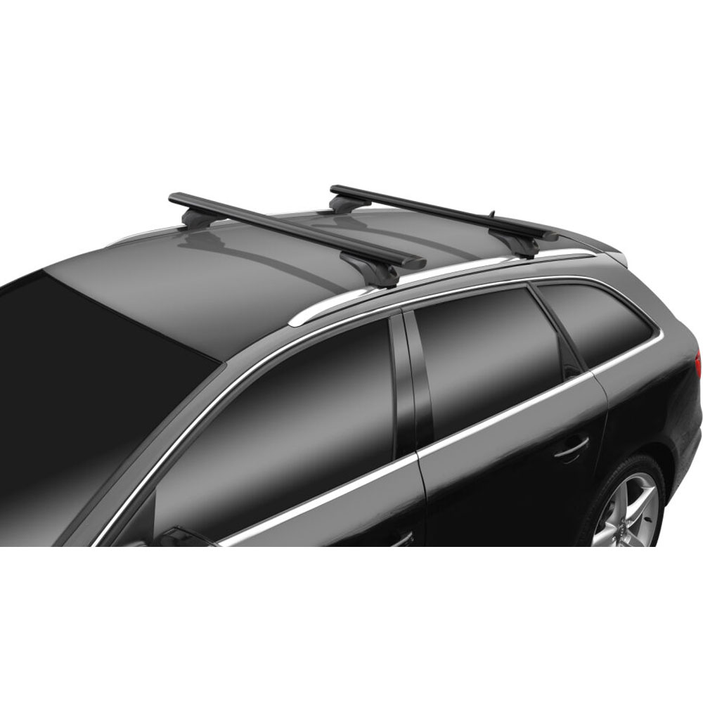 Εικόνα 2 από 6 — ΜΠΑΡΕΣ ΑΛΟΥΜΙΝΙΟΥ SONIC BLACK XL 130cm ΣΕ ΜΑΥΡΟ ΧΡΩΜΑ ΓΙΑ ΟΡΟΦΗ ΜΕ FLUSH ΚΑΙ RAISED RAILS MENABO – 2 ΤΕΜ.
