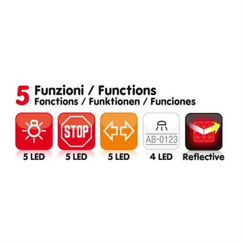 Εικόνα 2 από 5 — Φανάρι Τρέιλερ Πίσω με 14LED 12V 1τεμ.