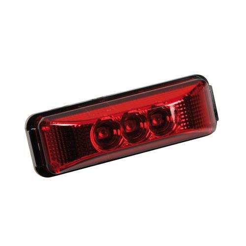 Εικόνα 1 από 5 — Φως Φορτηγού 24V 3LED Κόκκινο 103x35mm