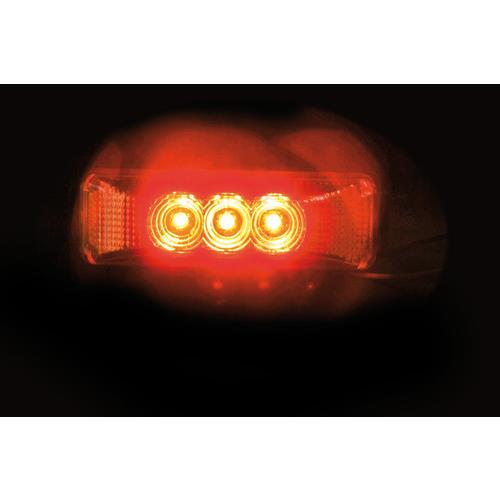 Εικόνα 2 από 5 — Φως Φορτηγού 24V 3LED Κόκκινο 103x35mm