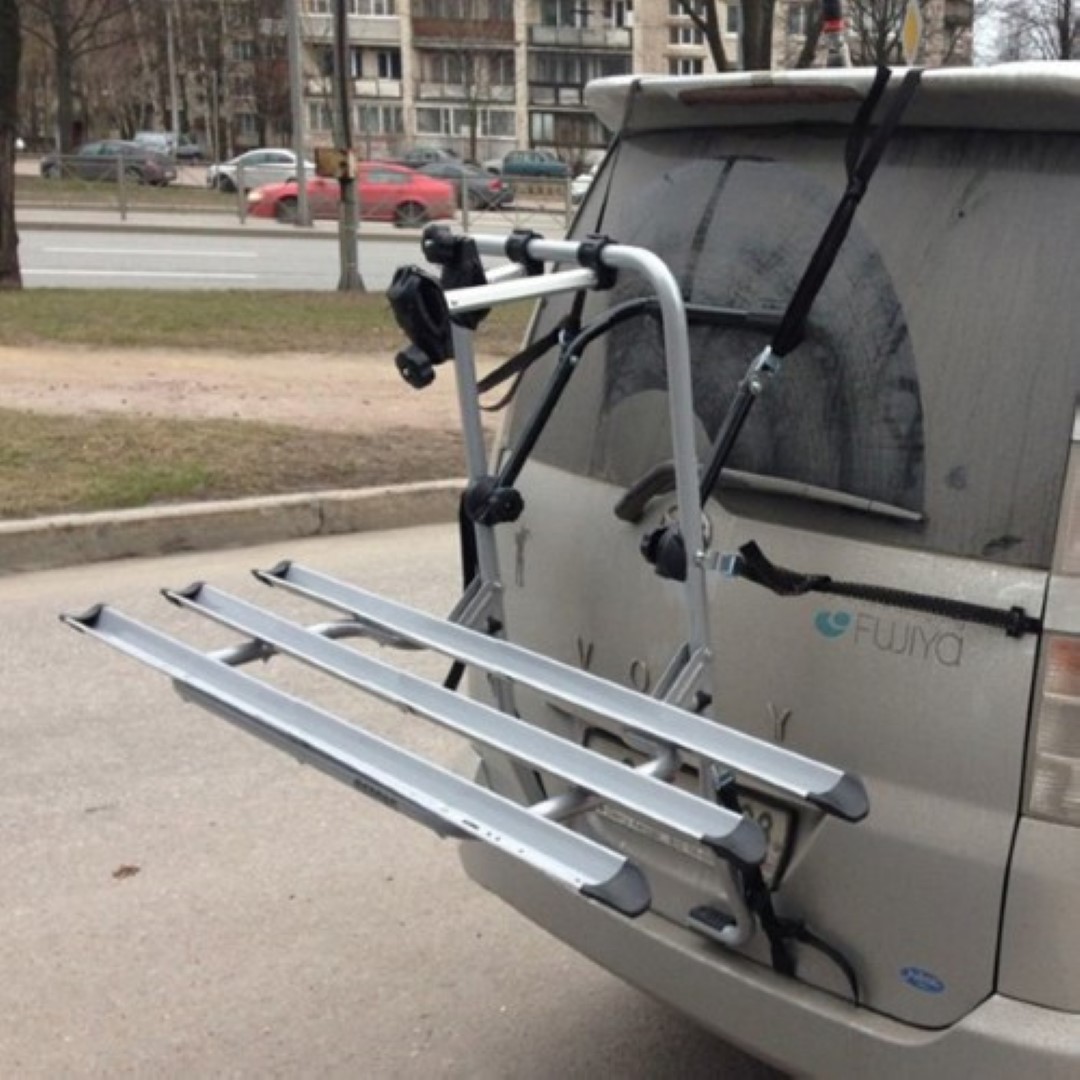 Εικόνα 9 από 12 — ΒΑΣΗ ΠΟΔΗΛΑΤΟΥ ΠΟΡΤ ΜΠΑΓΚΑΖ STEEL BIKE 3 ΓΙΑ 3 ΠΟΔΗΛΑΤΑ MENABO