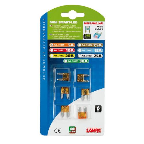 Εικόνα 3 από 4 — Ασφάλειες Mίνι 7.5A 12/24V SMART-LED 6τεμ.