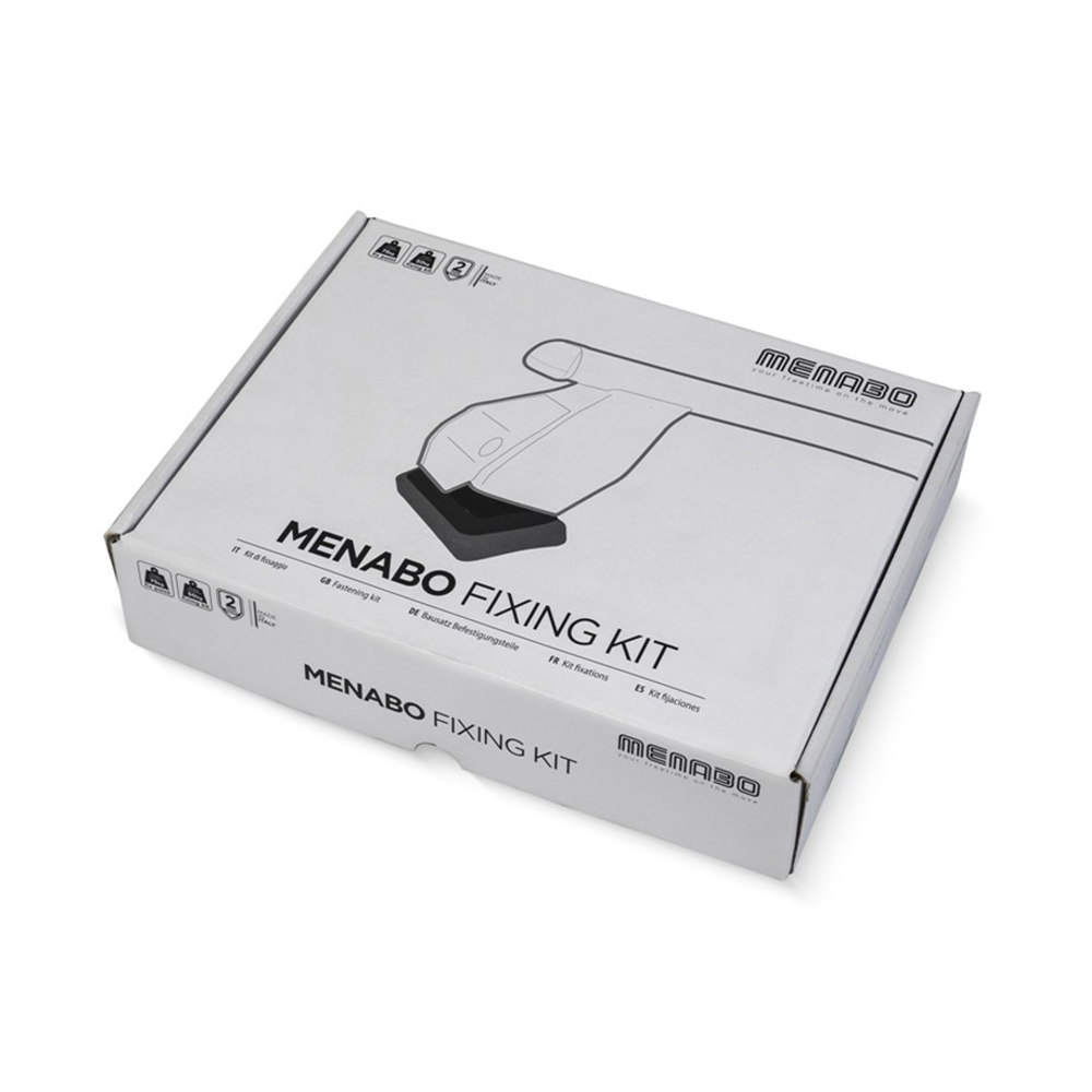 Εικόνα 2 από 2 — MENABO DLKIT100G KIT TYPE G ΑΚΡΑ (ΠΟΔΙΑ) ΓΙΑ ΜΠΑΡΕΣ ΟΡΟΦΗΣ DELTA / OMEGA BLACK / SILVER – 1 ΣΕΤ (16630/MB)