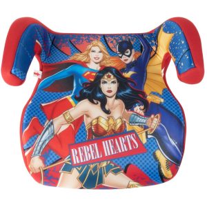 Καθισματάκι Αυτοκινήτου Booster Παιδικό 15-36kg Batgirl - Supergirl - Wonderwoman 1τμχ Colzani