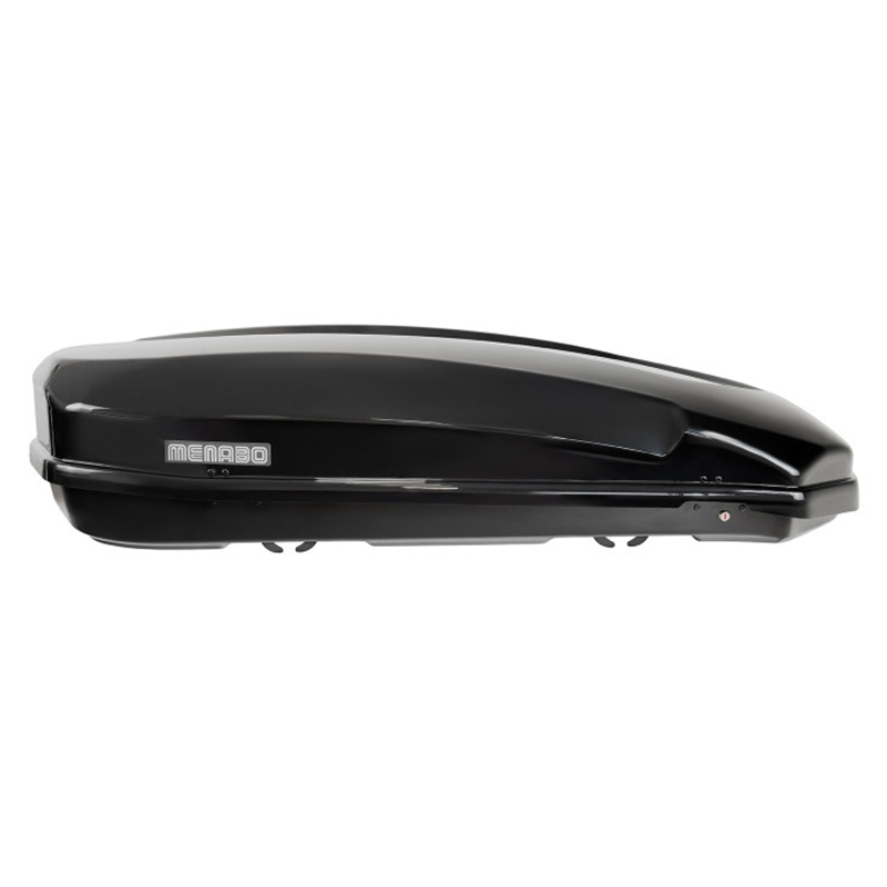Εικόνα 1 από 7 — Menabo – Μπαγκαζιέρα Οροφής Satellite 600 Duo Black Crab με Δαγκάνες σε Μαύρο Γυαλιστερό Χρώμα από ABS Πλαστικό με Διαστάσεις 197,6×94,1×46,7 cm – 1 Τεμ. (16920/MB)