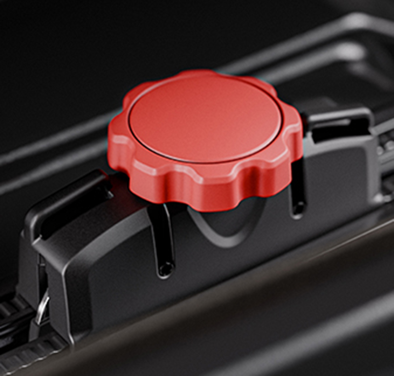 Εικόνα 4 από 7 — Menabo – Μπαγκαζιέρα Οροφής Satellite 550 Duo Black Crab με Δαγκάνες σε Μαύρο Γυαλιστερό Χρώμα από ABS Πλαστικό με Διαστάσεις 198x94x36 cm – 1 Τεμ. (16930/MB)