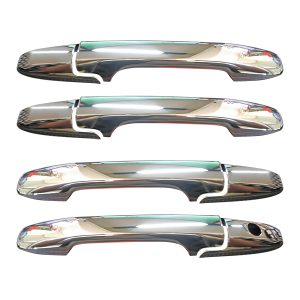 ΧΕΡΟΥΛΙΑ ΠΟΡΤΑΣ ΓΙΑ HONDA CIVIC SEDAN 06-12 ΧΡΩΜΙΟ ΜΕΤΑΛΛΙΚΑ 4ΠΟΡΤΕΣ 4ΤΕΜ