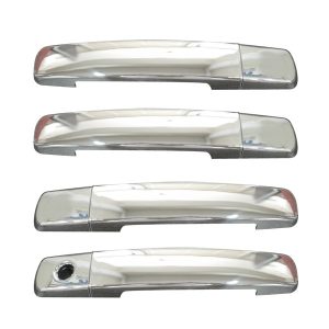ΧΕΡΟΥΛΙΑ ΠΟΡΤΑΣ ΓΙΑ NISSAN QASHQAI 07-10 ΧΡΩΜΙΟ ΜΕΤΑΛΛΙΚΑ 4ΠΟΡΤΕΣ 4ΤΕΜ