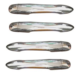 ΧΕΡΟΥΛΙΑ ΠΟΡΤΑΣ ΓΙΑ RENAULT SCENIC 03-09 ΧΡΩΜΙΟ ΜΕΤΑΛΛΙΚΑ 4ΠΟΡΤΕΣ 4ΤΕΜ