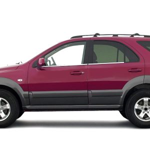 TRIM ΠΑΡΑΘΥΡΩΝ ΑΥΤΟΚΟΛΛΗΤΑ ΧΡΩΜΙΟΥ ΓΙΑ KIA SORENTO 5D 02-09+ 4ΤΕΜ.