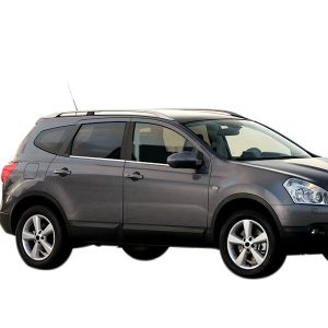 TRIM ΠΑΡΑΘΥΡΩΝ ΑΥΤΟΚΟΛΛΗΤΑ ΧΡΩΜΙΟΥ 4ΤΕΜ. ΓΙΑ NISSAN QASHQAI 5D 2010-2013