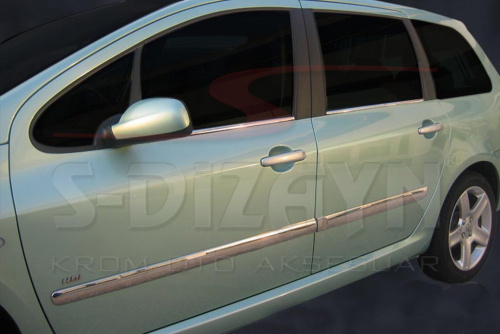 Εικόνα 2 από 2 — TRIM ΠΑΡΑΘΥΡΩΝ 4ΤΕΜ ΑΝΟΞ.ΑΤΣΑΛΙ ΧΡΩΜΙΟ ΓΙΑ PEUGEOT 307 5D HB/SW 01-08