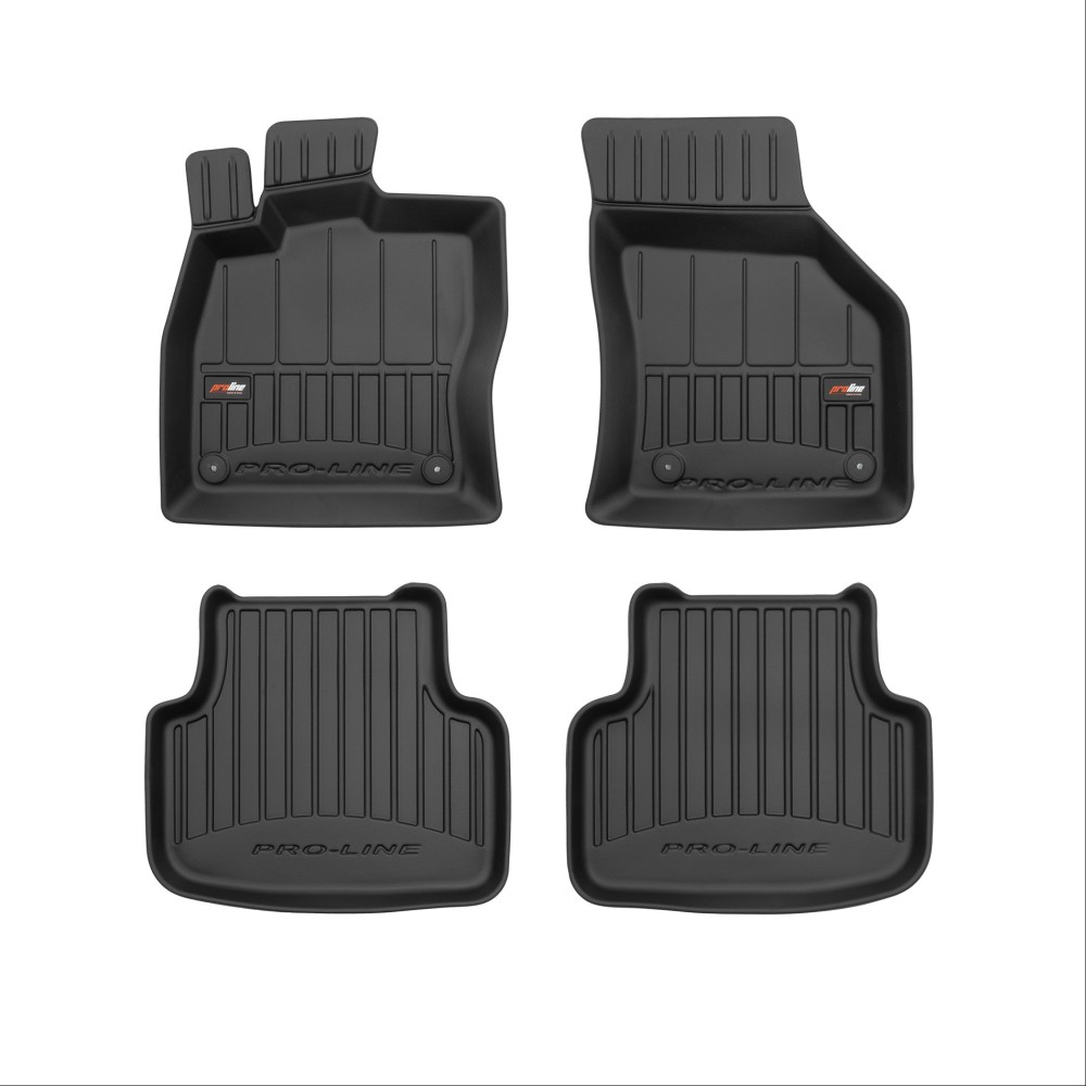 Εικόνα 1 από 5 — Πατάκια Αυτοκινήτου ProLine Skoda Octavia A7 2013-2019 – Octavia A8 (όχι Mild Hybrid) 2019-> 4τμχ Frogum