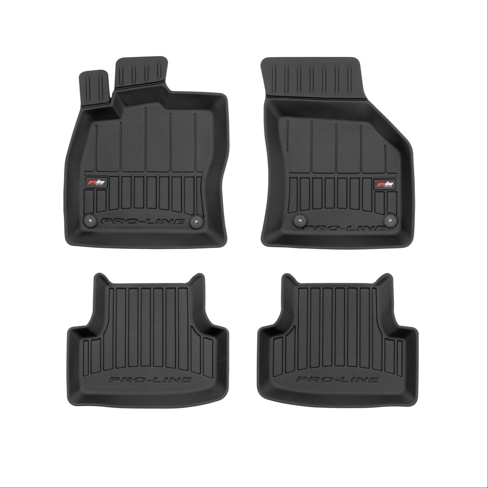 Εικόνα 1 από 5 — Πατάκια Αυτοκινήτου ProLine VW T-Roc 2018-> – Seat Leon 2012-2020 – VW Golf 7 2012-2019 4τμχ Frogum