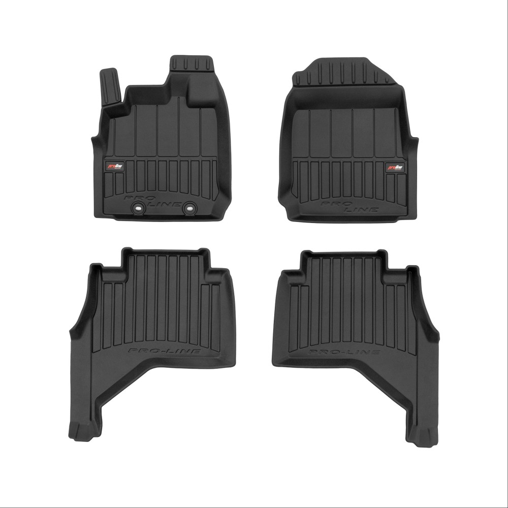 Εικόνα 1 από 5 — Πατάκια Αυτοκινήτου ProLine Isuzu D-Max 4D Doublecab 2019-> 4τμχ Frogum