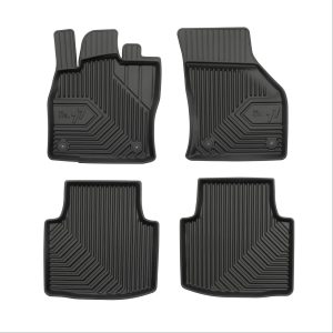 Πατάκια Αυτοκινήτου No77 Σκαφάκια για Skoda Superb 2015-2024 4τμχ Frogum