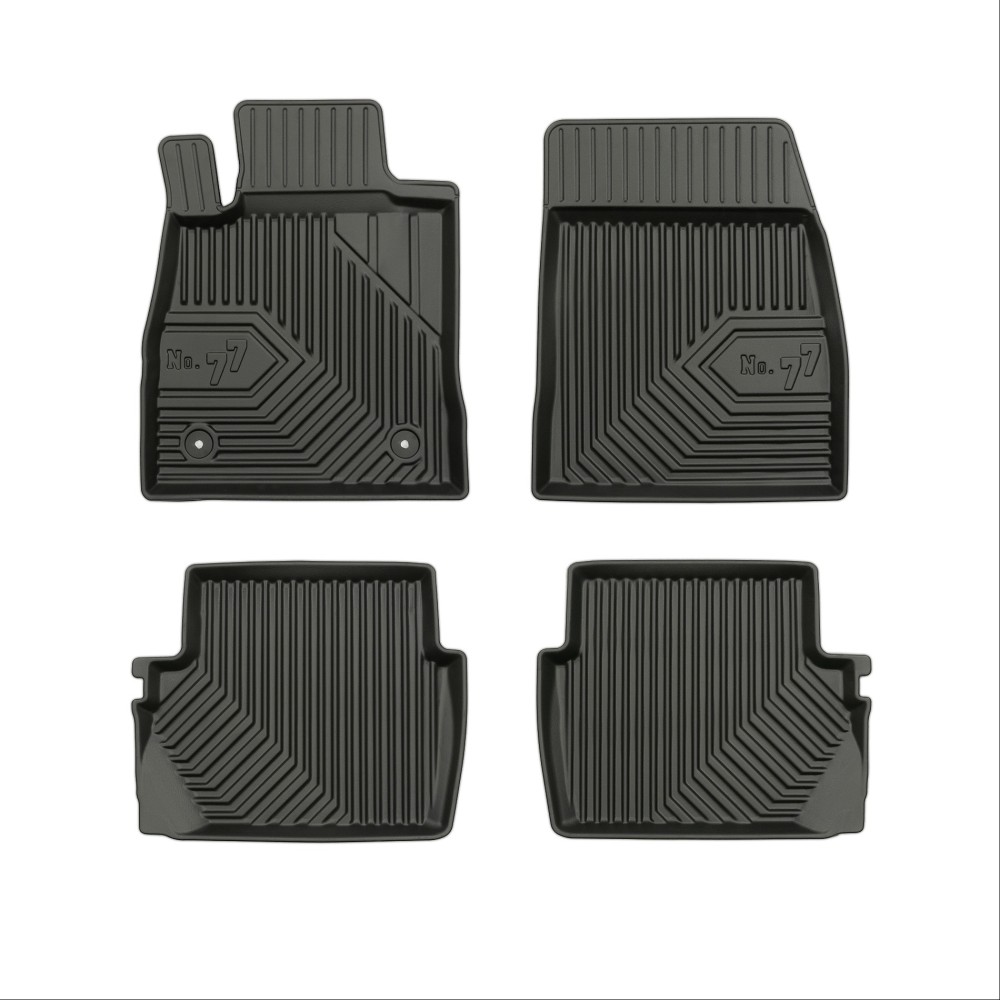 Εικόνα 1 από 4 — Πατάκια Αυτοκινήτου No77 Σκαφάκια για Ford Fiesta 2017-> 4τμχ Frogum