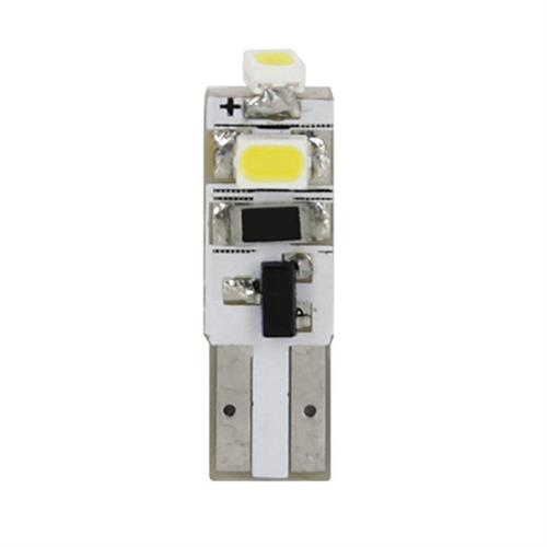 Εικόνα 1 από 4 — T5 10-30V W2x4,6d 22lm (ΚΑΡΦΩΤΟ) Λευκό Διάθλασης HYPER-LED3 BLISTER 2τεμ.