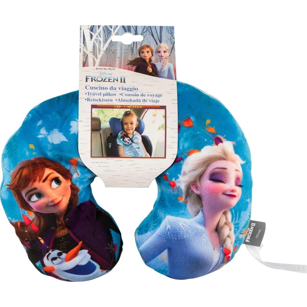 Εικόνα 6 από 7 — Μαξιλαράκι Ταξιδιού Παιδικό Frozen 1τμχ Colzani