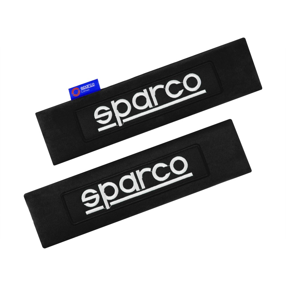 Εικόνα 3 από 3 — Μαξιλαράκια ζώνης μαύρα 2τμχ Sparco