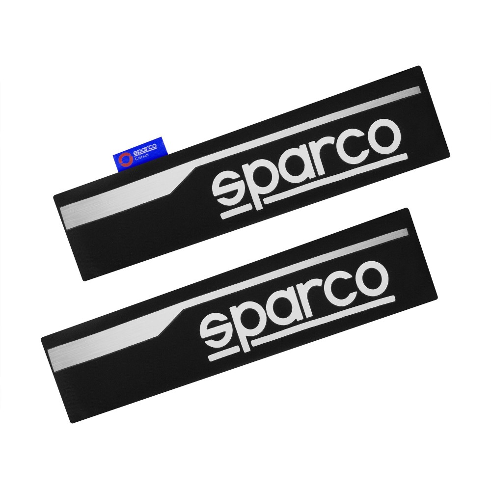 Εικόνα 2 από 4 — Μαξιλαράκια ζώνης μαύρο 2τμχ Sparco